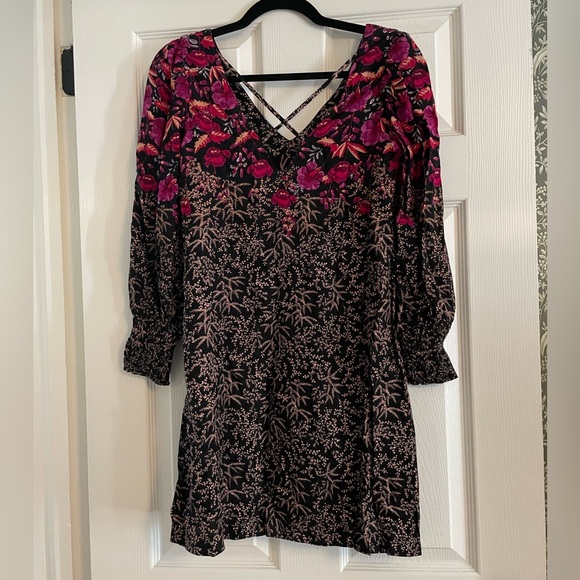 Anthropologie Floral Cyree Tank Dress 0P - Picture 2 of 4